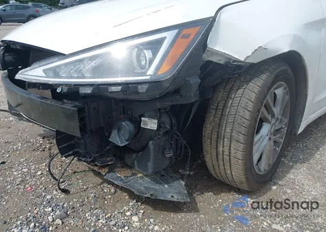 2020 Hyundai Elantra Sel из США, поврежденный, VIN 5NPD84LF2LH628019